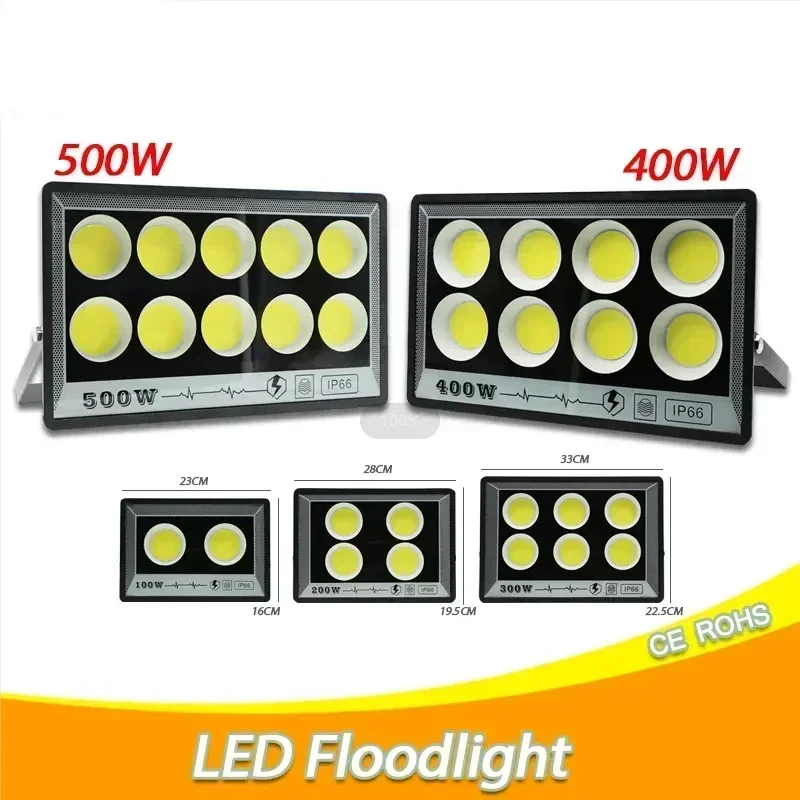 Outdoor Lighting Socket - مصباح غامر ليد من الألومنيوم ،