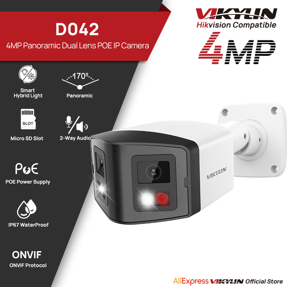Outdoor Lighting Mains Powered - فيكيلين 170 ° كاميرا IP أمنية