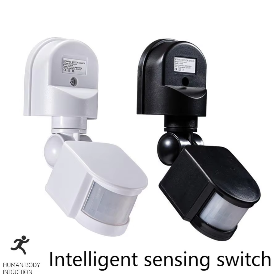 Outdoor Lighting With Motion Sensor - 110-240 فولت PIR محس حركة 12