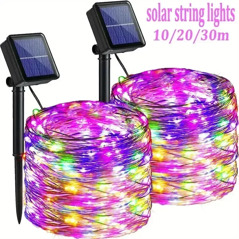 Solar Fairy String - أضواء الجنية أضواء الحديقة الشمسية سلسلة