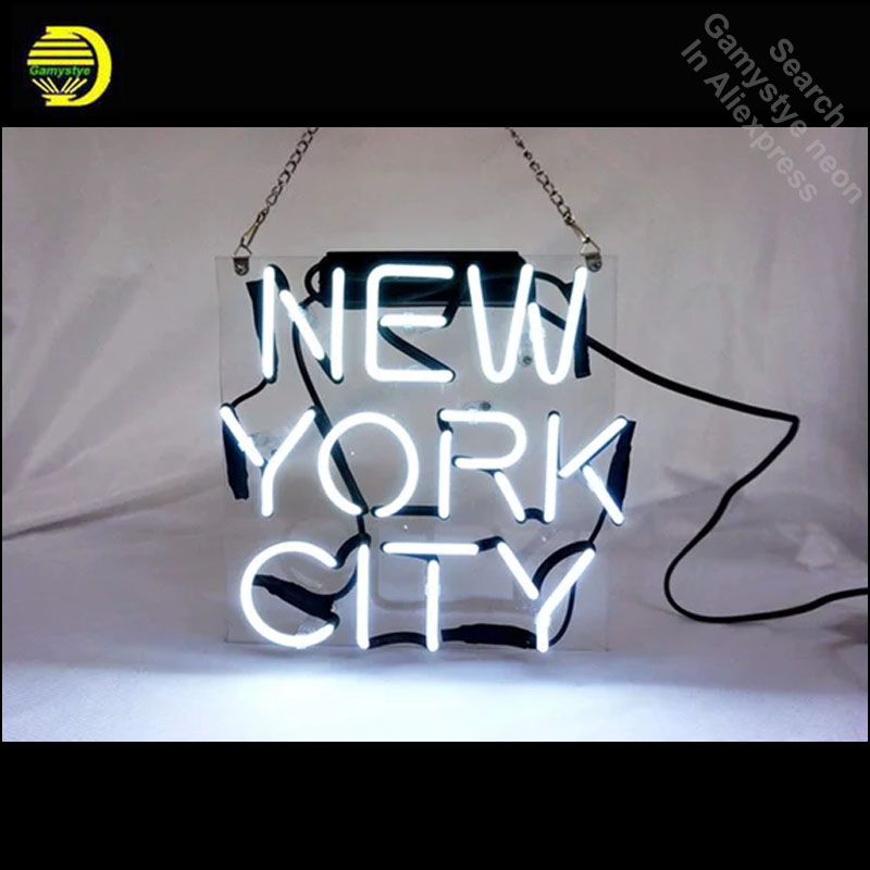 Outdoor Lighting York - مدينة نيويورك النيون تزيين نافذة المنزل
