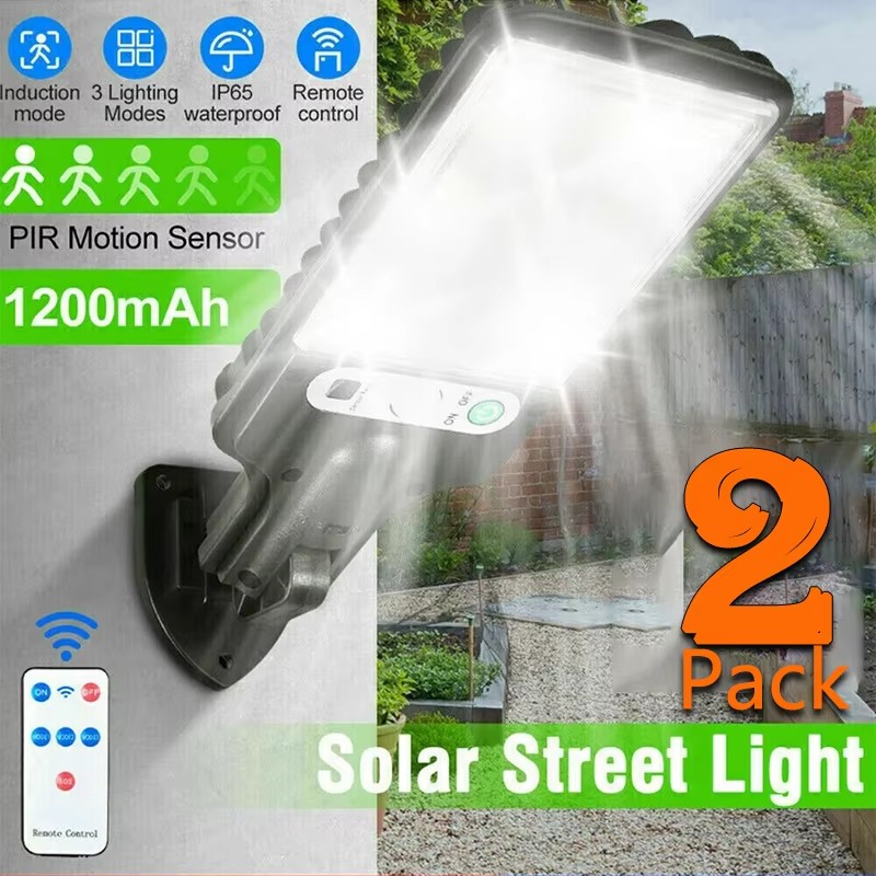Outdoor Lighting With Motion Sensor - أضواء حديقة شمسية خارجية مع مستشعر