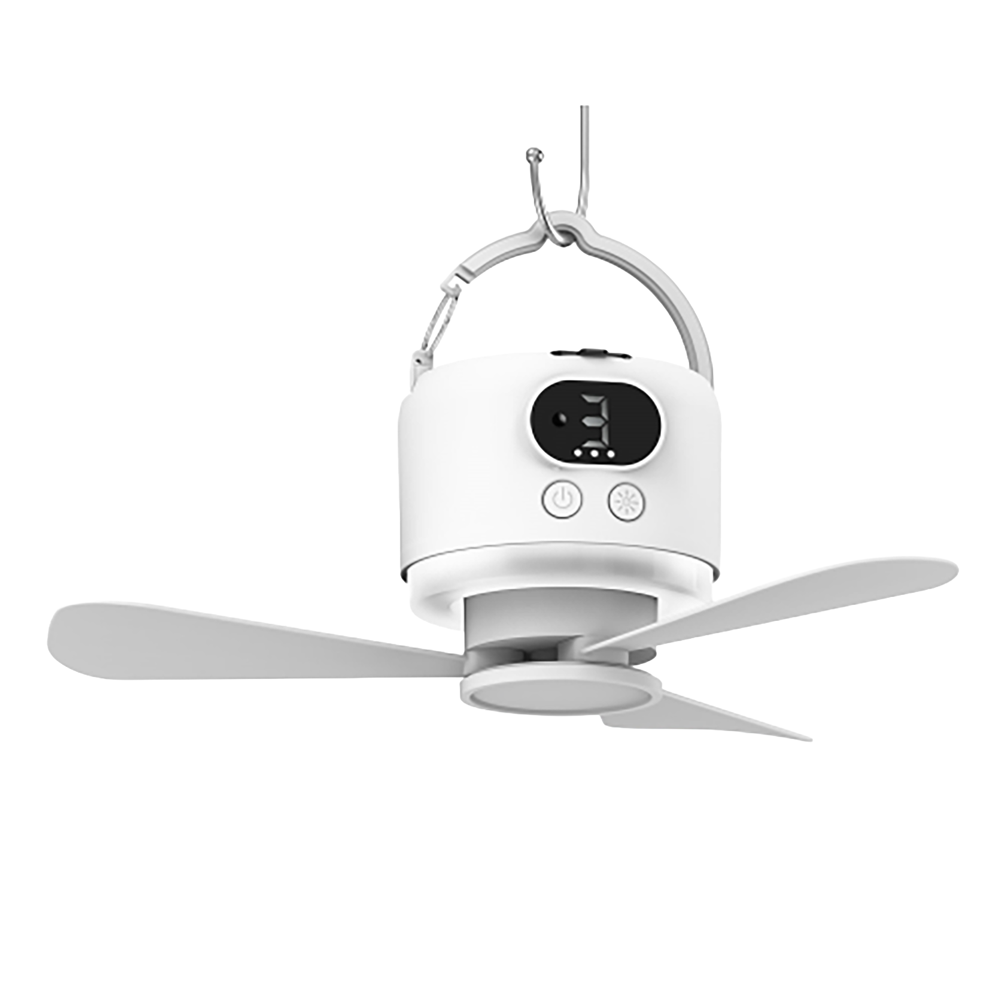 Outdoor Lighting Controller - مروحة سقف محمولة قابلة للشحن بسعة