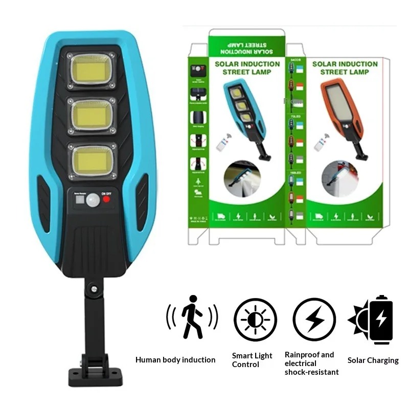 Outdoor Lighting With Motion Sensor - أضواء LED شمسية خارجية للحدائق والشوارع