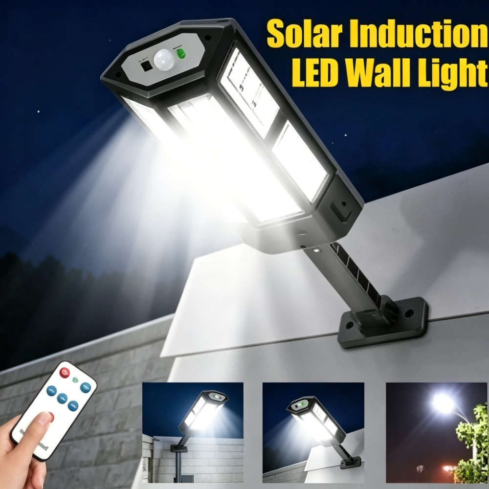 Outdoor Lighting Amazon - مصباح LED شمسي قوي للاستخدام الخارجي،