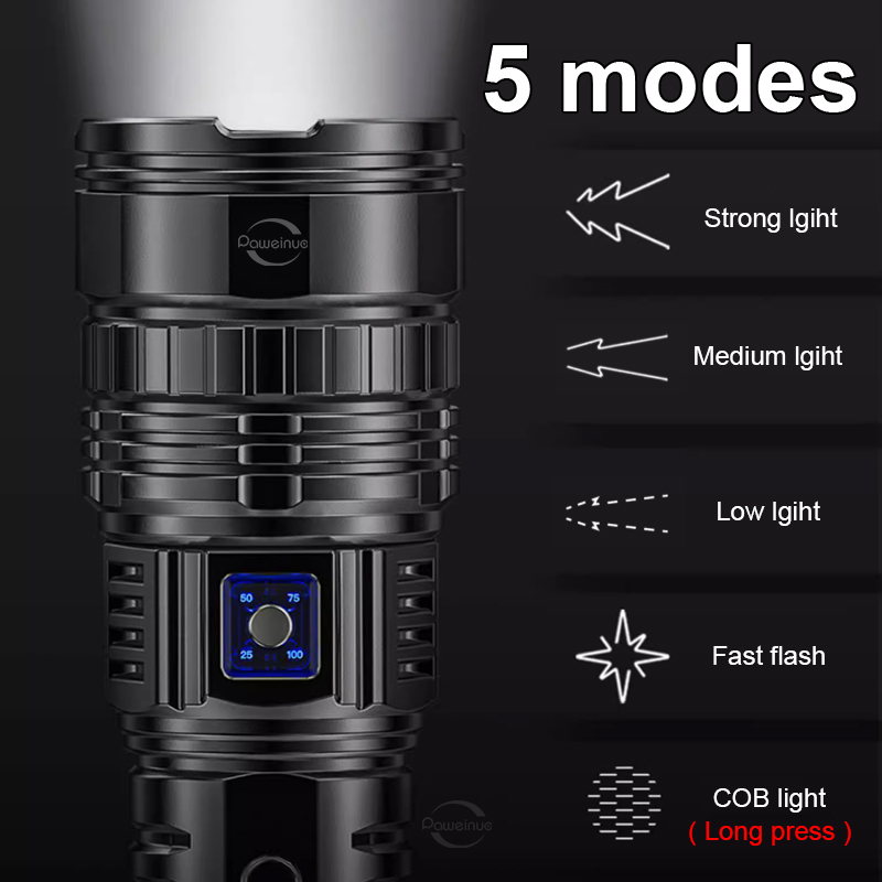 99000000LM 1500 واط مشاعل قوية - مراجعة Outdoor Lighting Mains Powered وسعره