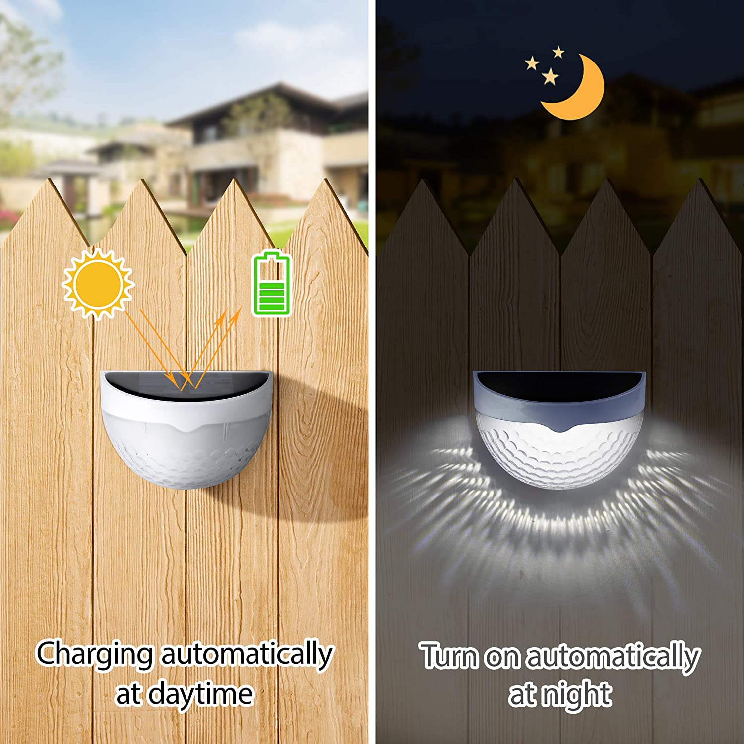 مصباح LED يعمل بالطاقة الشمسية - مراجعة Outdoor Lighting Amazon وسعره