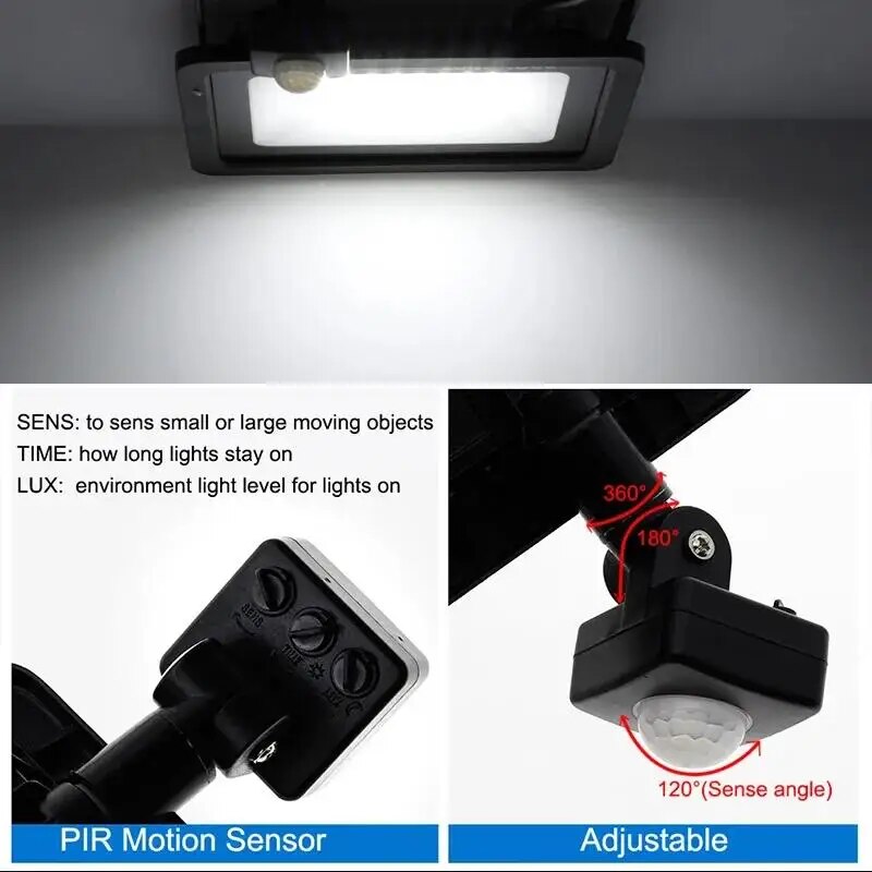 PIR محس حركة LED الأضواء الكاش - مراجعة Outdoor Lighting Amazon وسعره