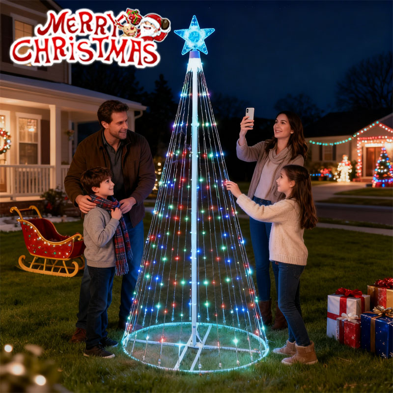 تعمل بالطاقة الشمسية LED شلال  - مراجعة Solar Fairy String وسعره