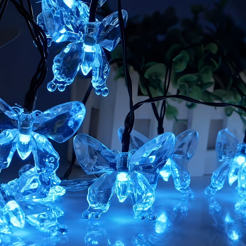 أضواء خيطية خارجية على شكل فرا - مراجعة Solar Fairy String وسعره