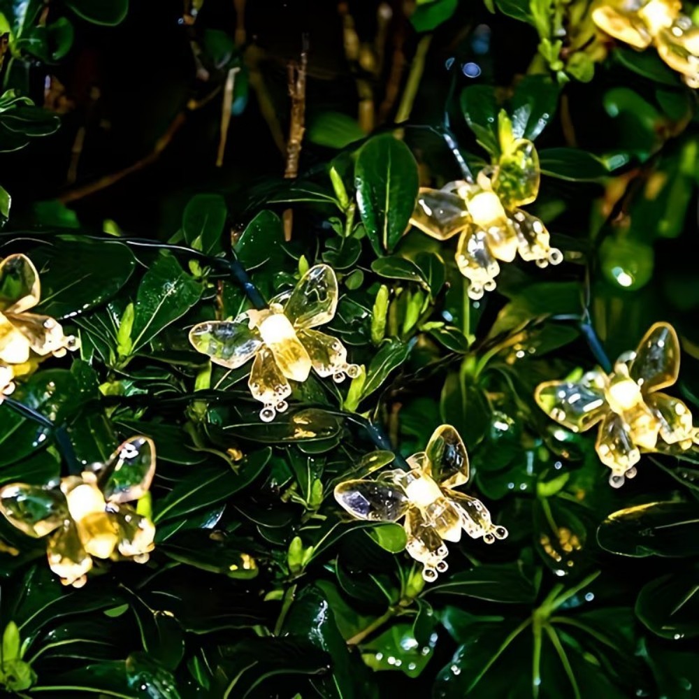 أضواء خيطية خارجية على شكل فرا - مراجعة Solar Fairy String وسعره