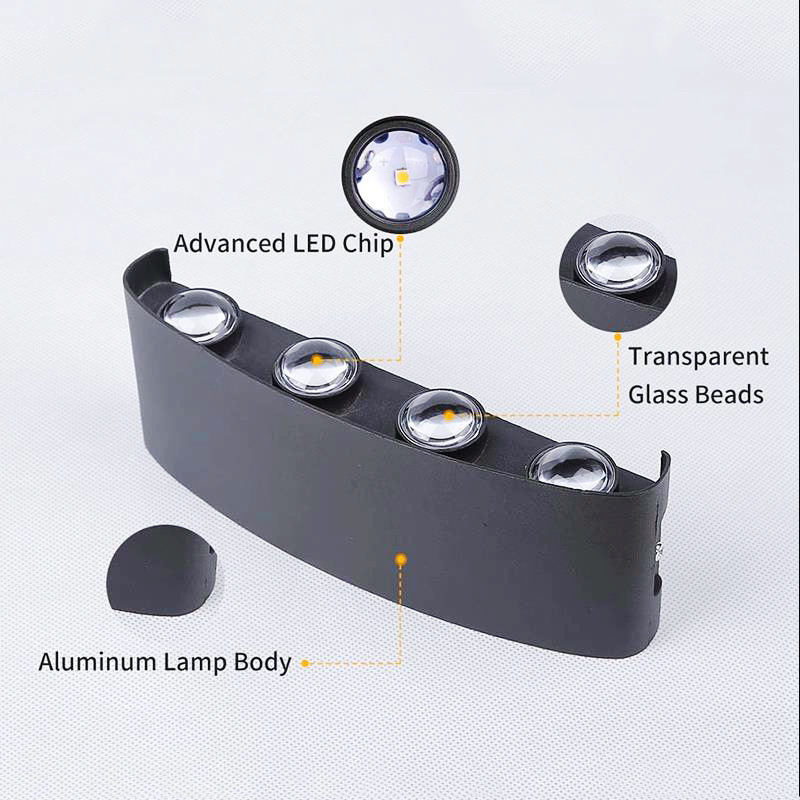 مصباح جداري LED من الألومنيوم  - مراجعة Outdoor Lighting Amazon وسعره