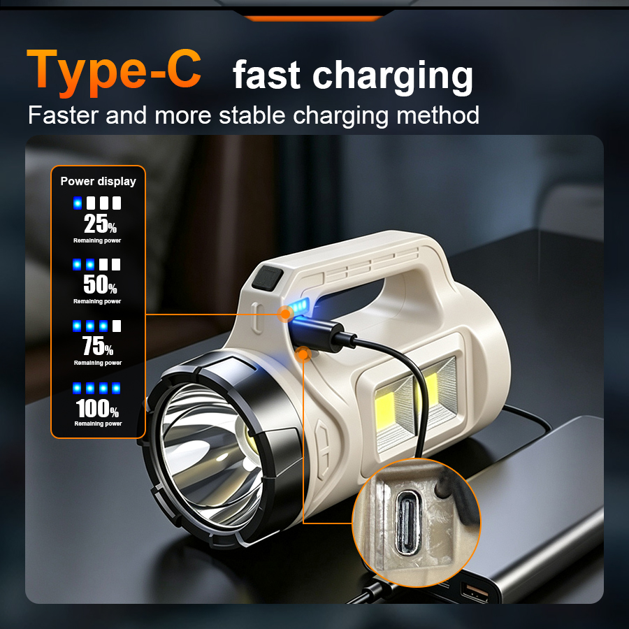 مصباح LED محمول متعدد المشاهد  - مراجعة Outdoor Lighting Mains Powered وسعره
