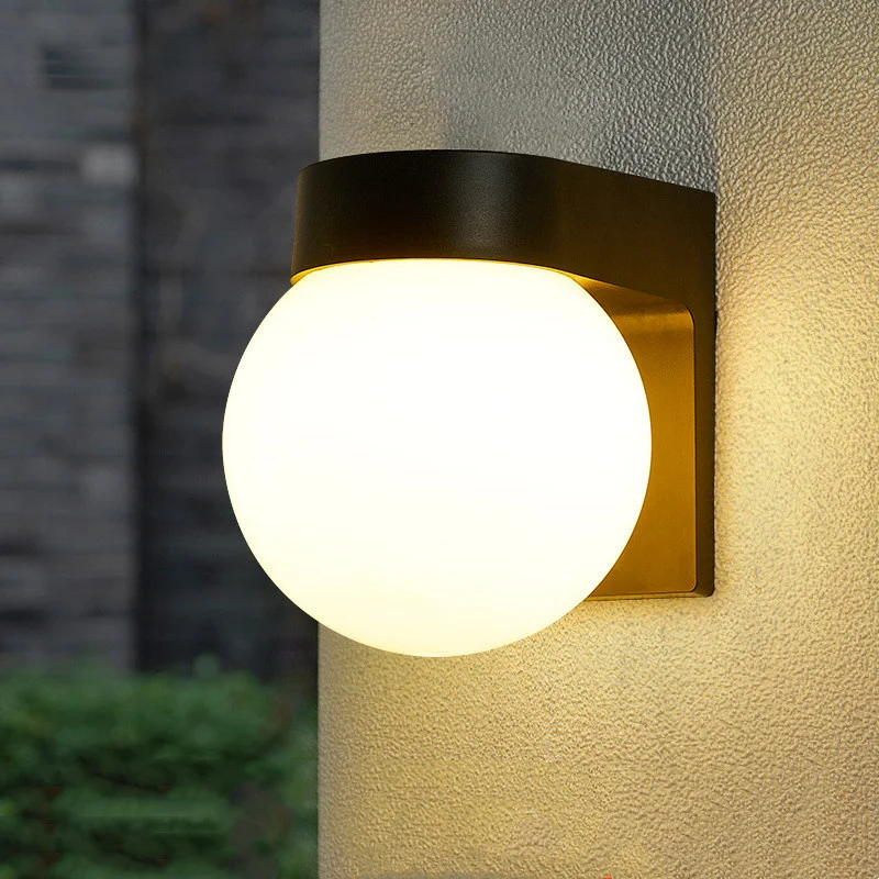 مصباح جداري كروي خارجي IP65 مق - مراجعة Outdoor Lighting Amazon وسعره