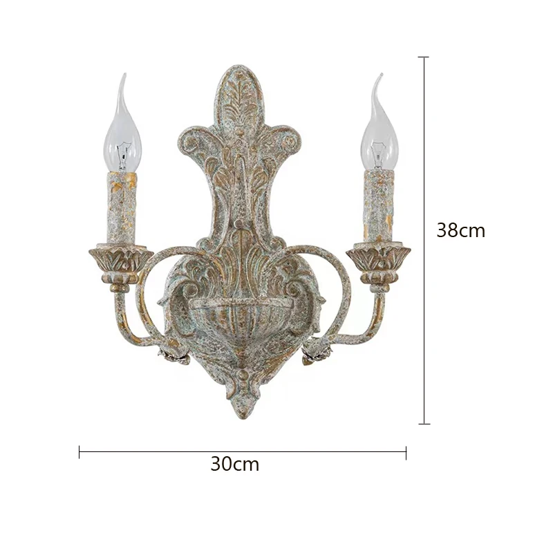 مصباح حائط فرنسي عتيق من الحدي - مراجعة Outdoor Lighting Amazon وسعره