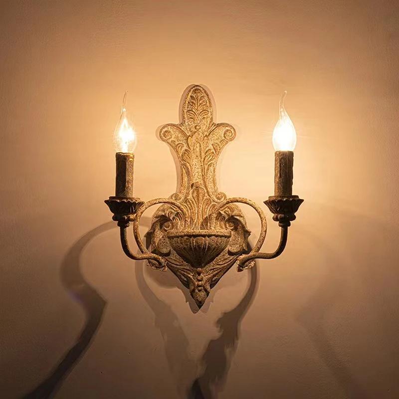 مصباح حائط فرنسي عتيق من الحدي - مراجعة Outdoor Lighting Amazon وسعره
