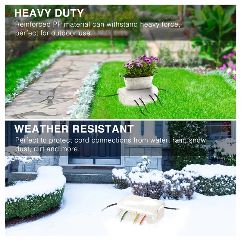 صندوق كهربائي خارجي متعدد المن - مراجعة Outdoor Lighting Junction وسعره