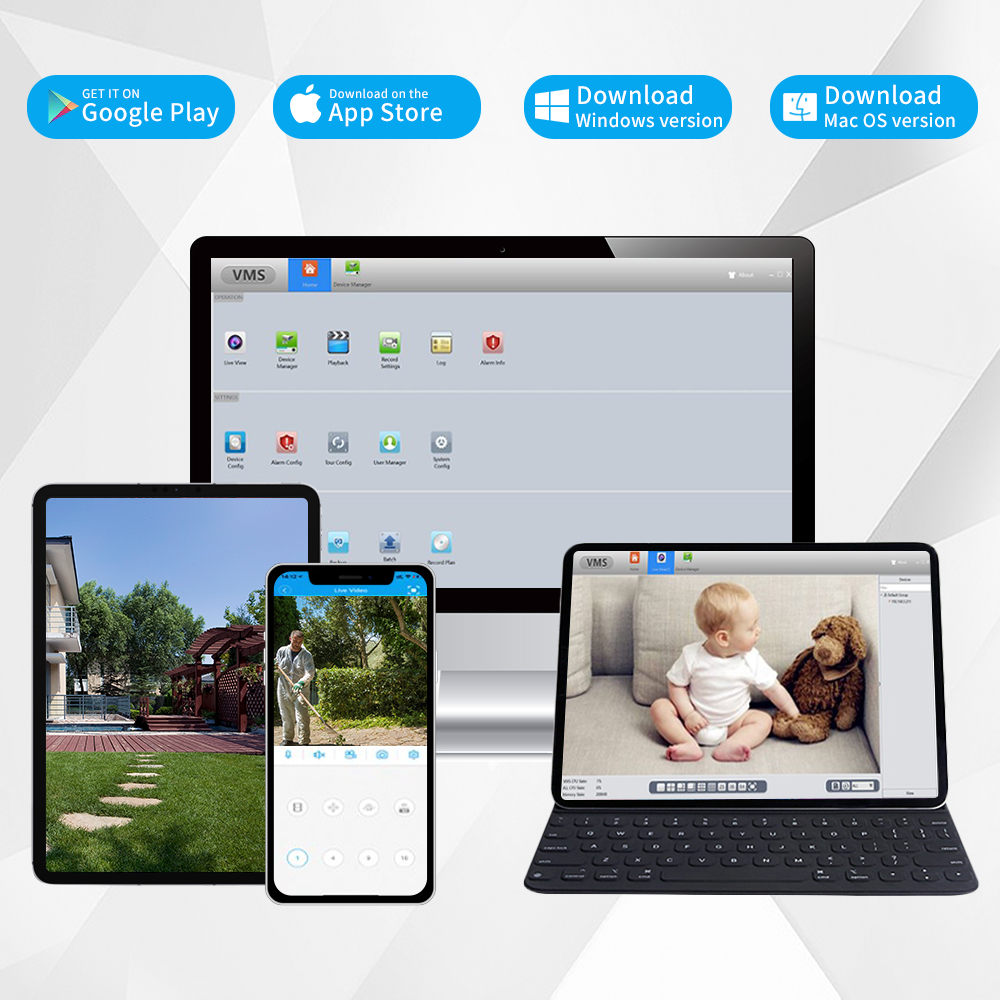 كاميرا IP 8MP 4K خارجية ASECAM - مراجعة Outdoor Lighting Mains Powered وسعره