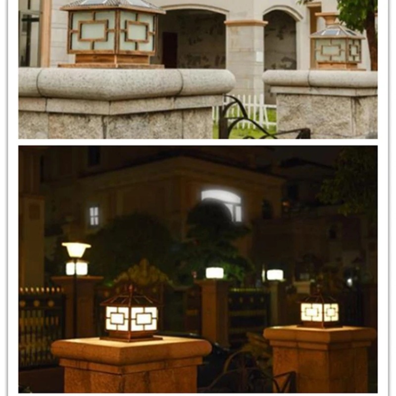 مصباح عمود خارجي حديث يعمل بال - مراجعة Outdoor Lighting Mains Powered وسعره