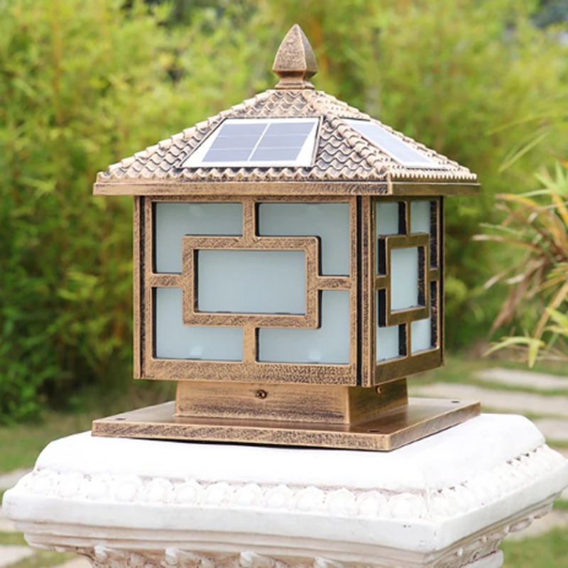 مصباح عمود خارجي حديث يعمل بال - مراجعة Outdoor Lighting Mains Powered وسعره