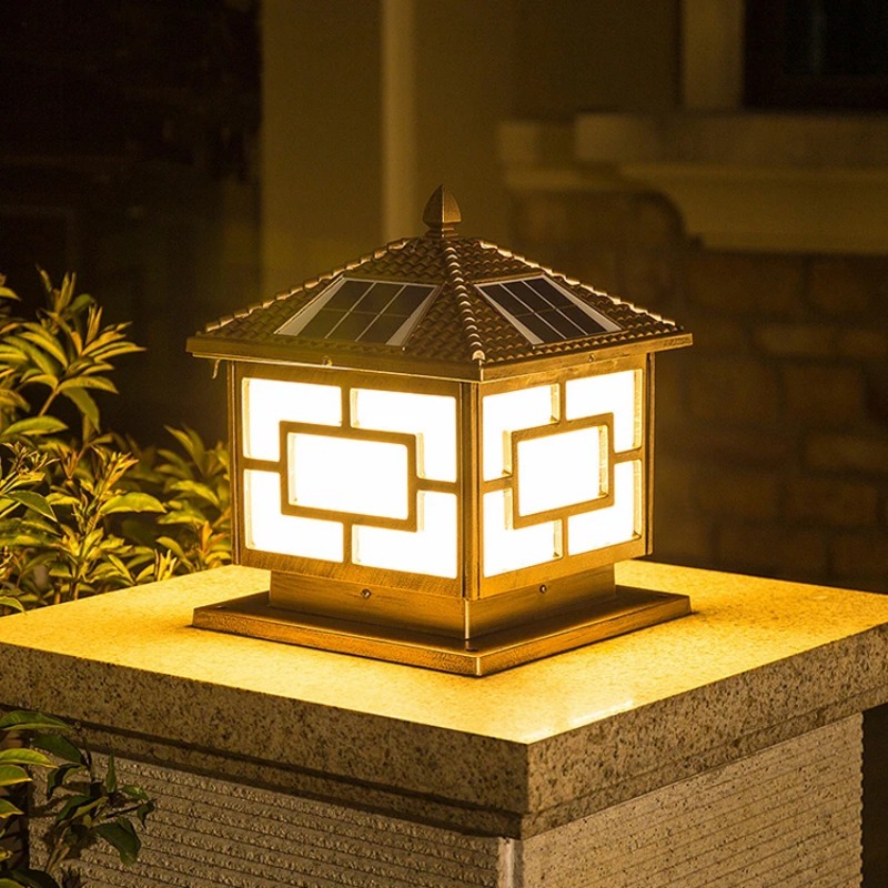 مصباح عمود خارجي حديث يعمل بال - مراجعة Outdoor Lighting Mains Powered وسعره