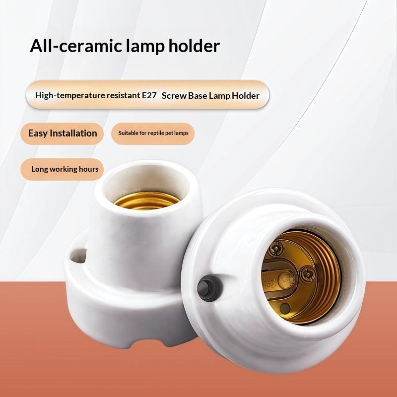 حامل مصباح E27 سيراميك مقاوم ل - مراجعة Outdoor Lighting Socket وسعره