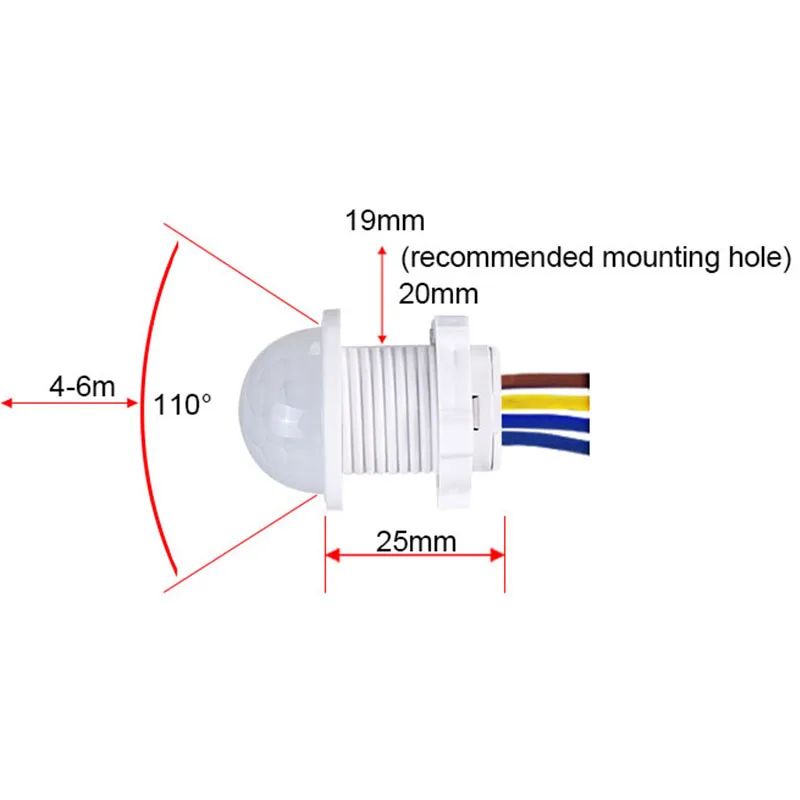 مفتاح ذكي بمستشعر حركة PIR للا - مراجعة Outdoor Lighting With Motion Sensor وسعره