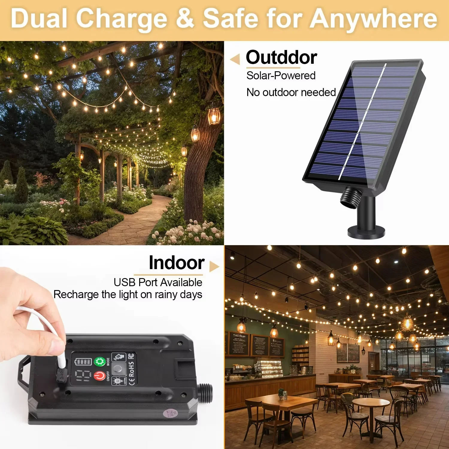 شاتيربروف الشمسية جارلاند مصبا - مراجعة Outdoor Lighting Socket وسعره