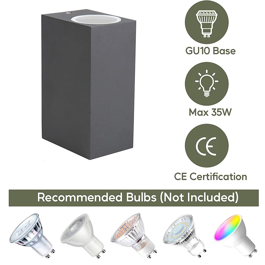 مصابيح جدارية خارجية مقاومة لل - مراجعة Outdoor Lighting Amazon وسعره