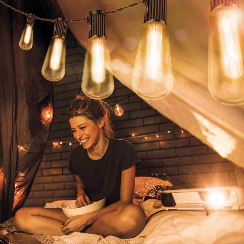 أضواء LED شمسية خارجية على شكل - مراجعة Solar Fairy String وسعره