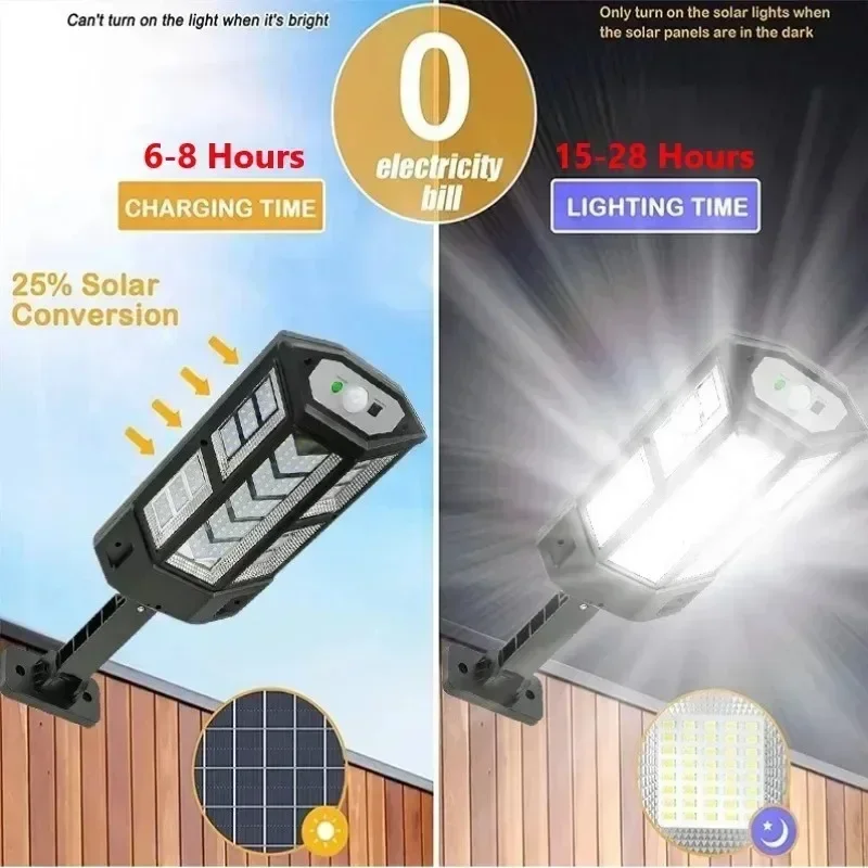 مصباح LED شمسي فائق السطوع للا - مراجعة Outdoor Lighting With Motion Sensor وسعره
