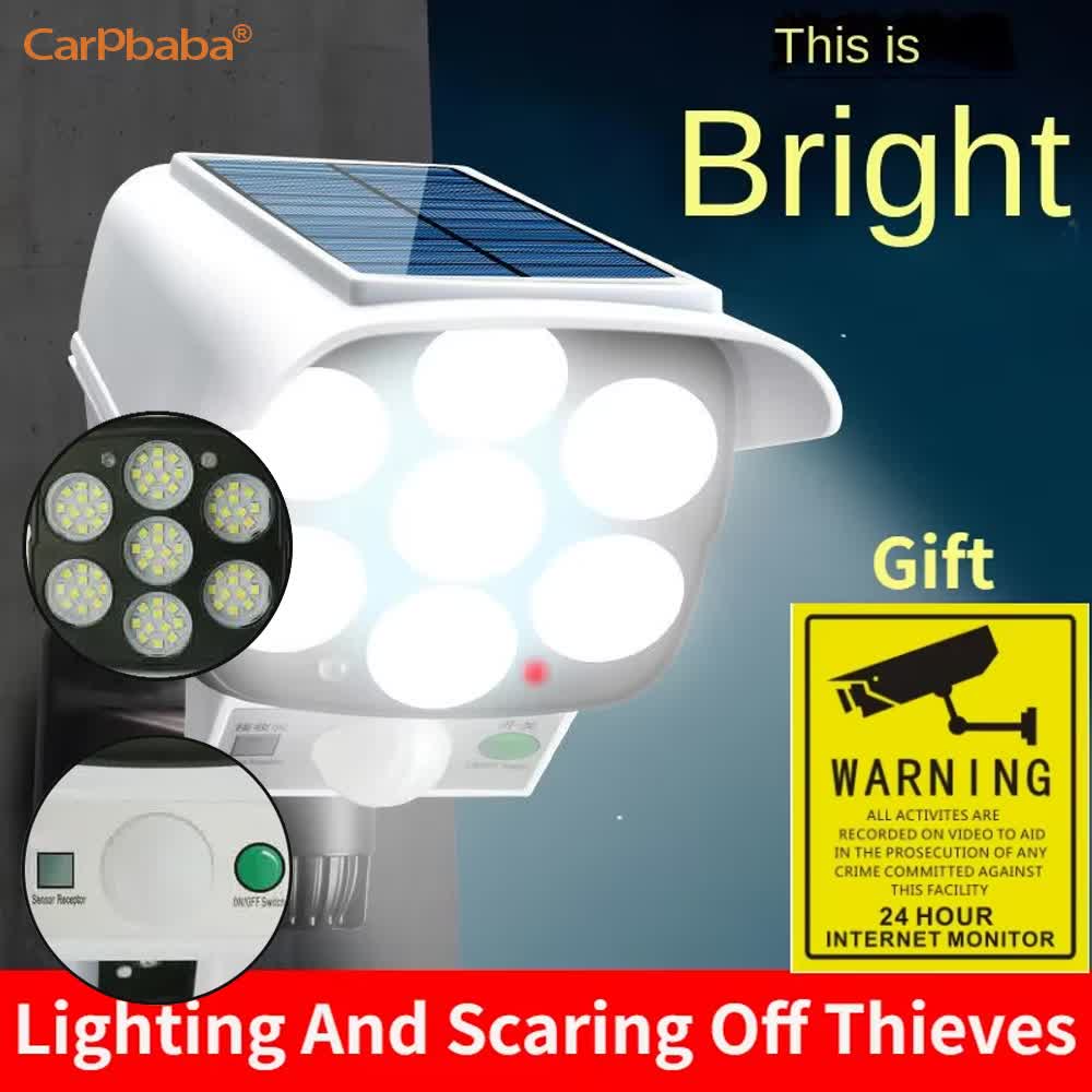 في الهواء الطلق ضوء الشمس محس  - مراجعة Outdoor Lighting With Motion Sensor وسعره